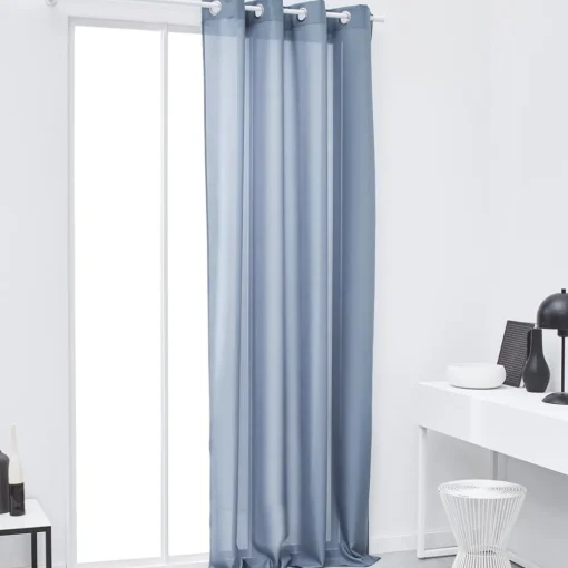 Rideau Polyester TODAY Essential, bleu Denim