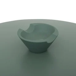 Sauteuse en fonte d'aluminium vert