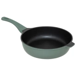 Sauteuse en fonte d'aluminium vert