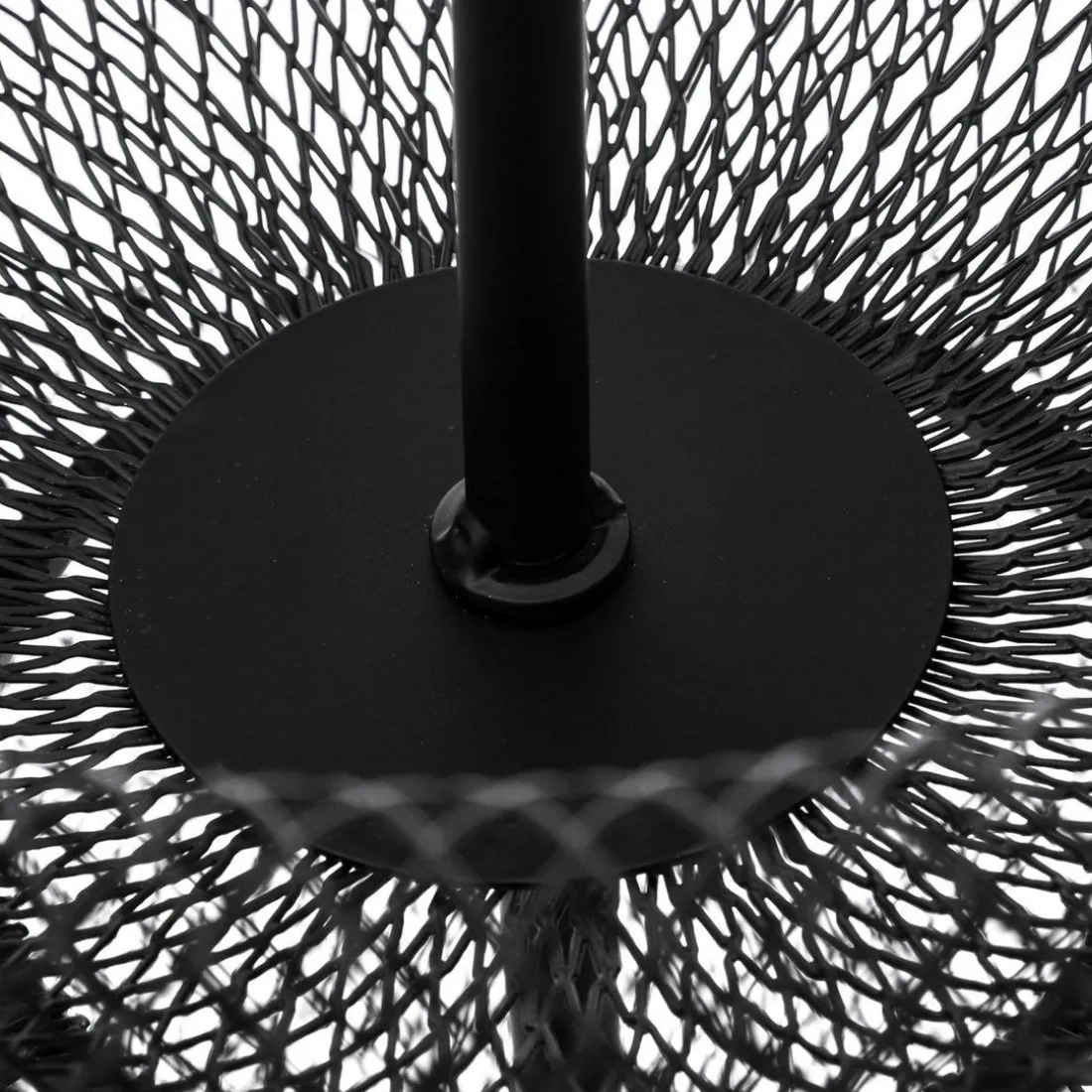 Serviteur Mesh 2 étages Noir