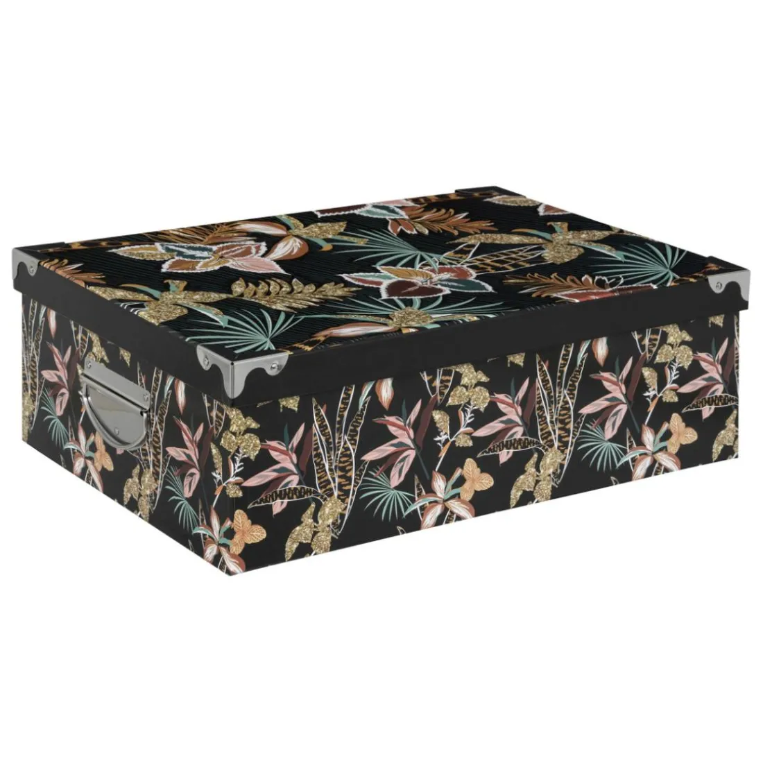 Set 6 boites coins noir