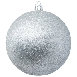 Set 6 boules Argent et blanc