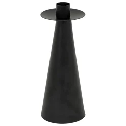 Set de 2 bougeoirs Automne métal noir