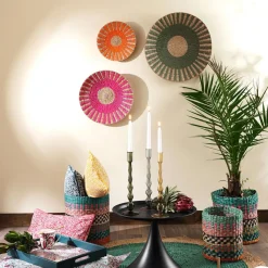 Set de 3 decorations murales TRIO COLOR