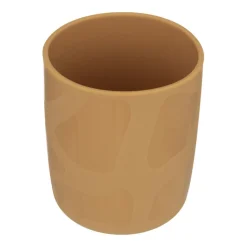 Set repas silicone girafe ocre