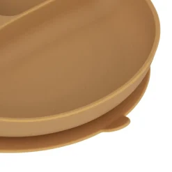 Set repas silicone girafe ocre