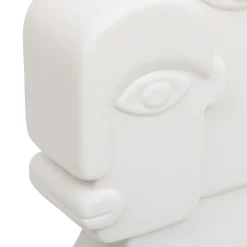 Statue visage en dolomite