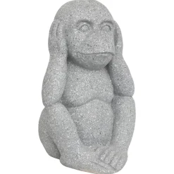 Statuette d'exterieur singe