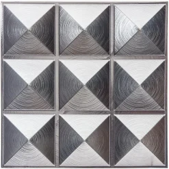 Sticker carrelage 9CX6 argent