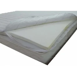 Surmatelas mousse mémoire de forme Déhoussable & Lavable ADAM