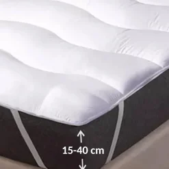 Surmatelas plumes Blanc
