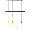 Suspension 4 couleurs en métal