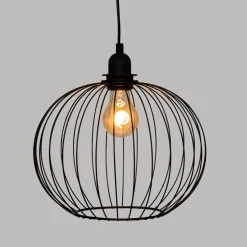 Suspension Filaire Noir VICTA D28