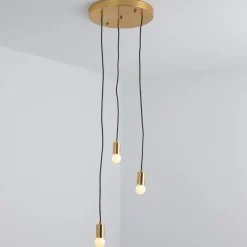 Suspension Triplado Métal Or