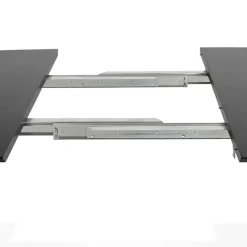 Table à dîner ou de réunion extensible 'MOTUS' noire