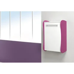 Table à langer prune