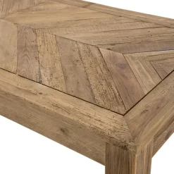 Table À Manger ANDRIAN Bois Pin Recyclé 200 X 90 Cm