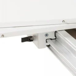 Table à Manger blanche 2 rallonges KIMMIE