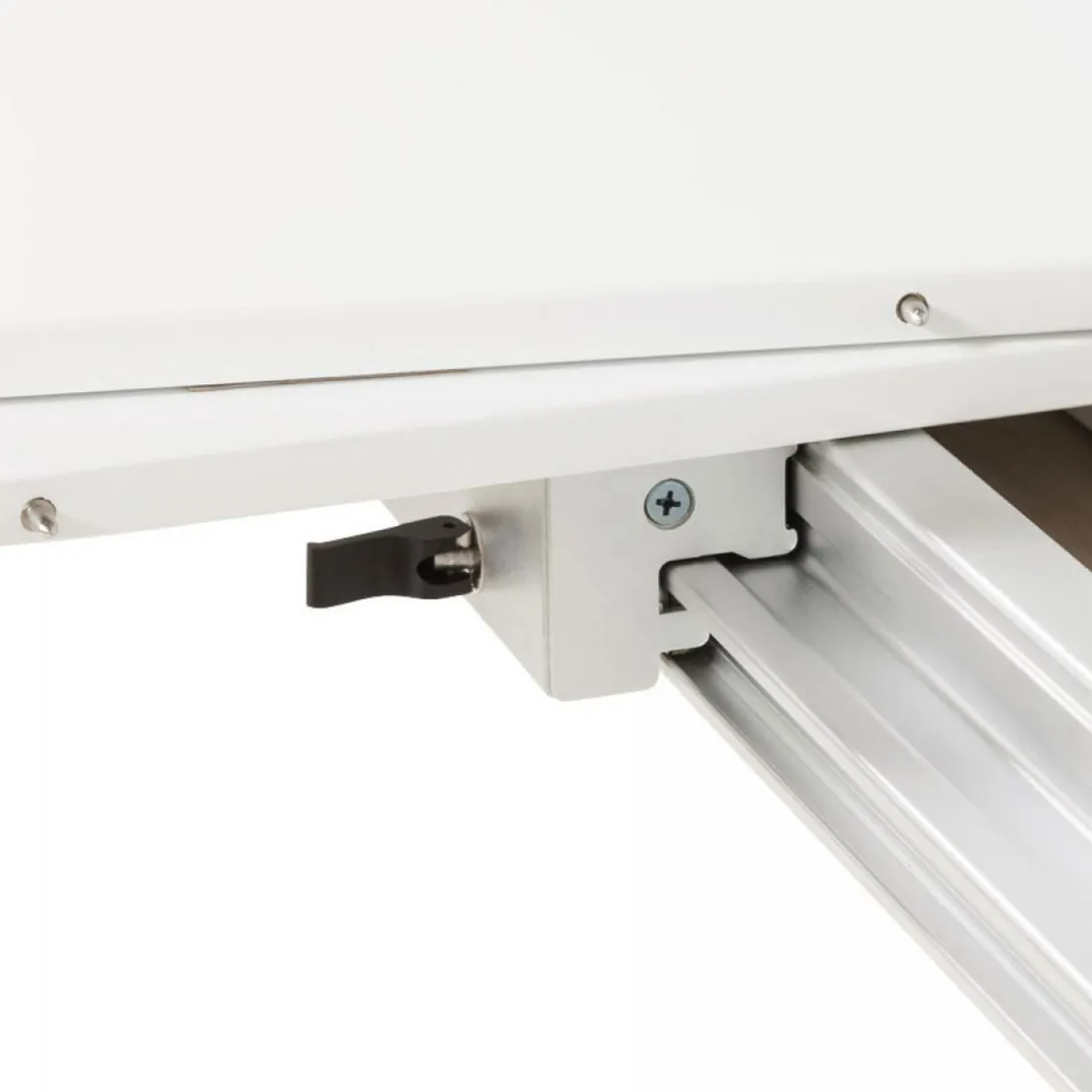 Table à Manger blanche 2 rallonges KIMMIE