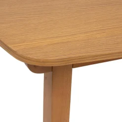 Table à manger en placage chêne