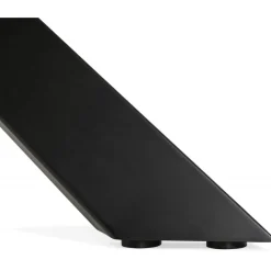 Table à Manger Piétement en Métal Noir POTZ Noir