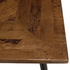 Table à manger rectangulaire en formes géométriques KIARA