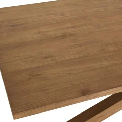 Table à manger rectangulaire 240x100cm en bois teck recyclé
