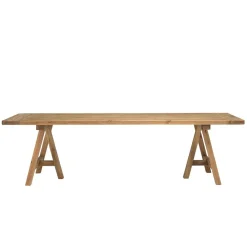 Table à manger rectangulaire bois Pin recyclé