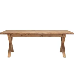 Table à manger rectangulaire bois Pin recyclé.