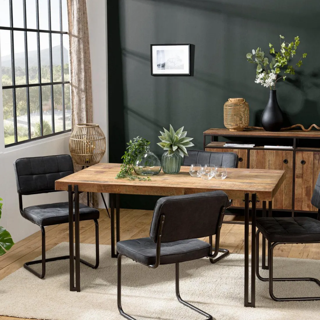 Table à manger SIXTINE 150 x 90 cm