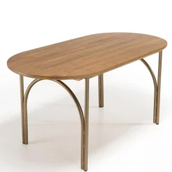 Table à manger YSEULT bois Peuplier 160x80cm