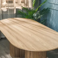 Table a Manger 6 personnes Ovale Bois