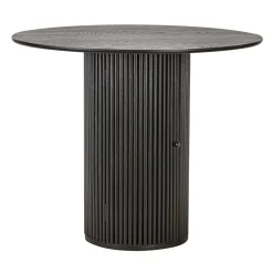 Table a Manger 4 personnes Ronde Bois Noir