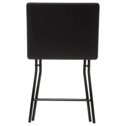 Table Bar Pliante 60 x 60 cm Noir