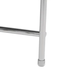 Table basse de salon 'KOLOS BIG' couleur chrome