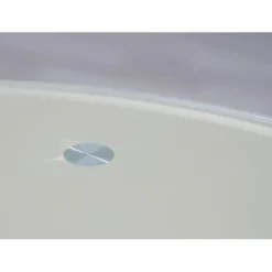 Table Basse en verre et Métal Chromé D50 cm