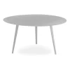 Table basse ronde Bipolart Métal Argent