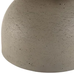 Table basse ronde effet béton HECTOR