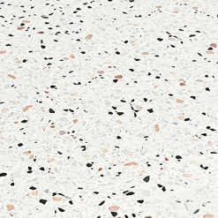 Table basse ronde moderne Titouan Effet Terrazzo