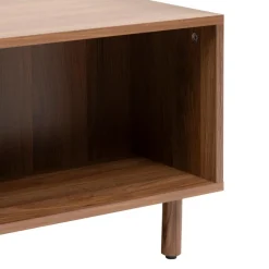 Table basse Slidy bois foncé