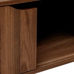 Table basse Slidy bois foncé