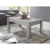 Table basse URBINO gris ciment