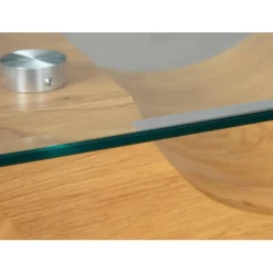 Table Basse X Imitation Chêne