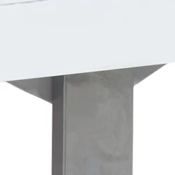 Table Bureau 2 tiroirs blanc HENRY