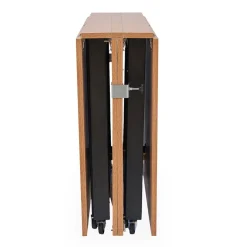 Table console extensible Nefertiti Chêne clair