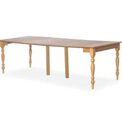 Table console extensible 250cm ELEGANCY Chêne clair