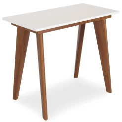 Table Console extensible Flavie Blanc