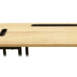 Table d'appoint avec Support tablette Bois et Métal