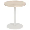Table d'appoint Celen travertin blanc