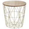 Table d'Appoint Doré MIKU